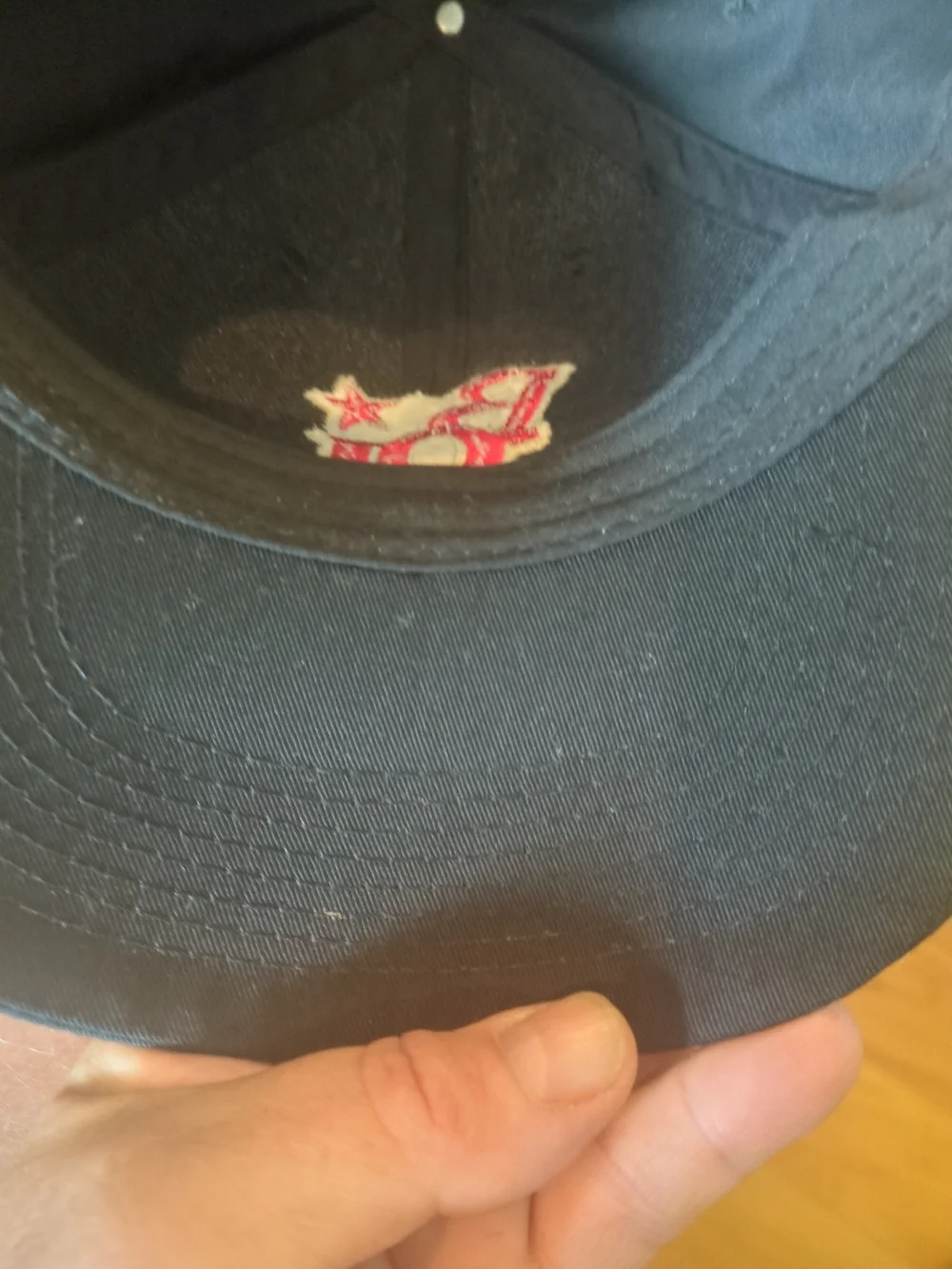 Bojangles Embroidered Logo Black Workers Baseball Cap